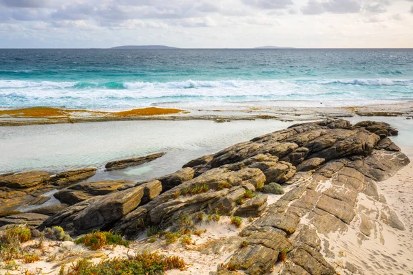 Immagine Una Grande Spiaggia Australiana Bight — Foto Stock
