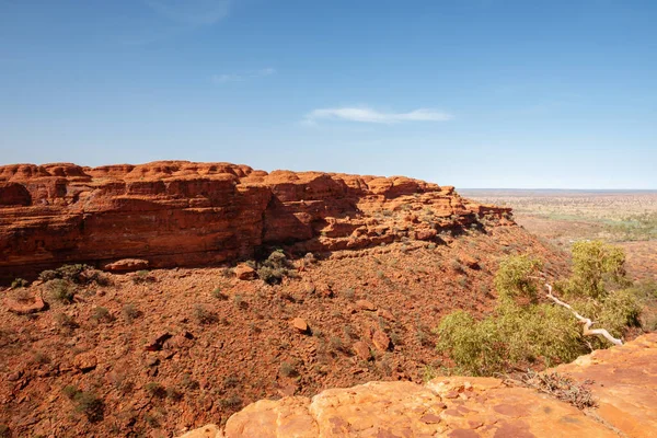 Una Imagen Del Cañón Los Reyes Centro Australia — Foto de Stock