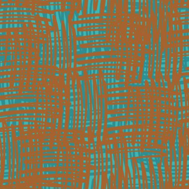 Dikey ve yatay mavi zemin üzerine bej rengi Dikişsiz desen içinde yumurtadan