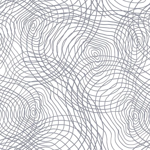 Círculos espirales de líneas dibujadas a mano — Vector de stock