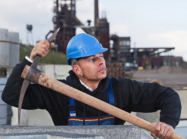 Trabalhador da construção — Fotografia de Stock