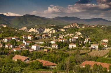 Melnik, küçük bir kasaba olan Güney Bulgaristan
