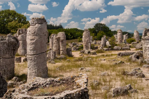 Vzdáleného Kamani Stone Lesa Nedaleko Varna Bulharsko — Stock fotografie