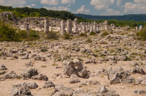 Vzdáleného Kamani Stone Lesa Nedaleko Varna Bulharsko — Stock fotografie