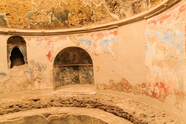 Details in Public Baths in Pompeii — Stock Photo, Image
