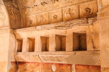 Hamamlar Pompeii içinde ayrıntıları