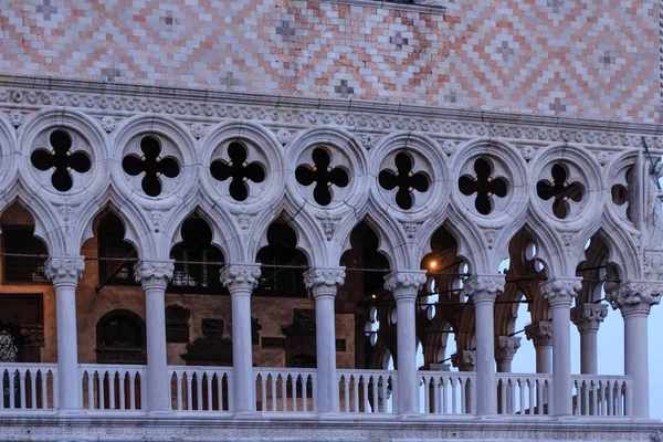 Details on Exterior of Doges Palace — Stock Photo, Image