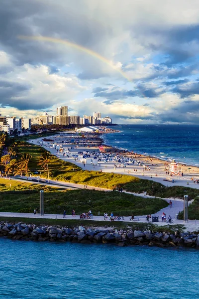Miami Beach e Condomini — Foto Stock