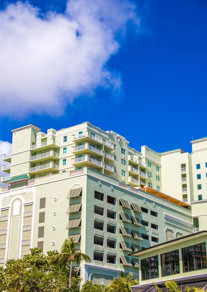 Edificio Condominios Costeros Vía Fluvial Intracoastal Fort Lauderdale Florida — Foto de Stock