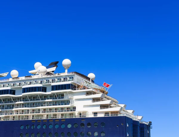 Achterste dek van het cruiseschip — Stockfoto