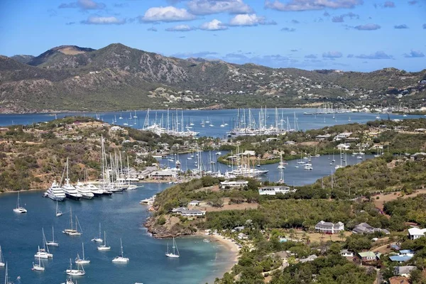 Antigua Yacht Club z góry — Zdjęcie stockowe