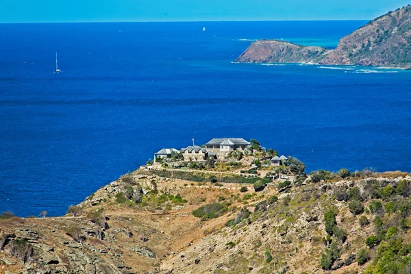 Cliff Top House en Antigua — Foto de Stock