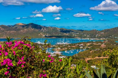 Antigua yat kulübü yukarıdan