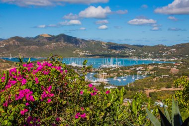 Antigua yat kulübü yukarıdan