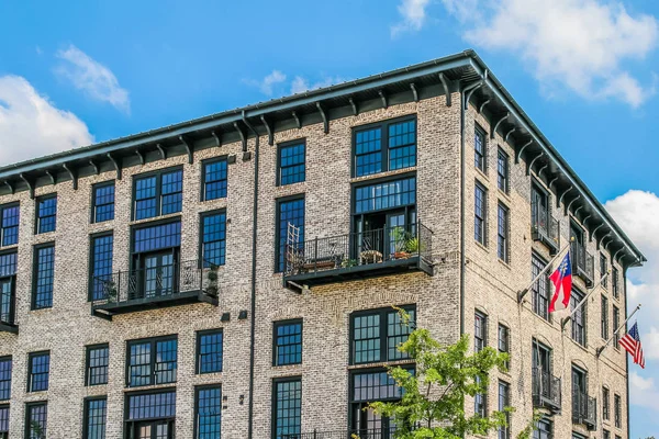 Edificio Brick Loft — Foto Stock