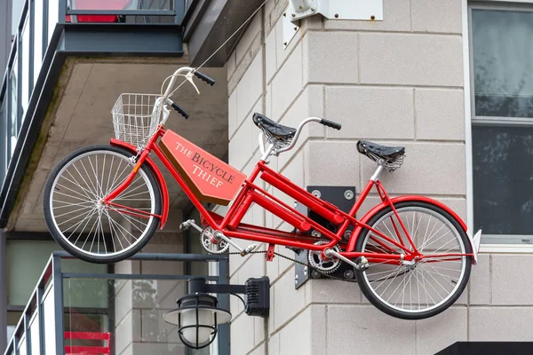 Il ladro di biciclette ad Halifax — Foto Stock