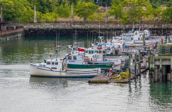 Bateaux de pêche en Boston — Photo