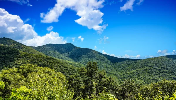 Зелені пагорби Blue Ridge — стокове фото