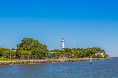 Park ve deniz feneri Saint Simons