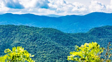 Blue Ridge Park'taki Dağların Çizgileri