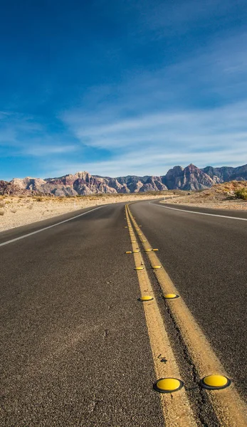Road Into the Desert — Stock Photo, Image