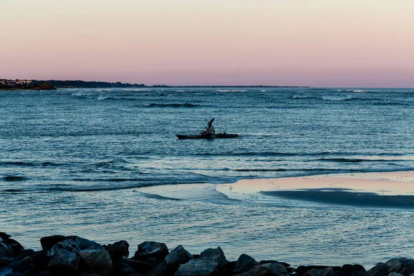 Kayak au crépuscule — Photo