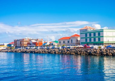 Colorful Waterfront on Dominica