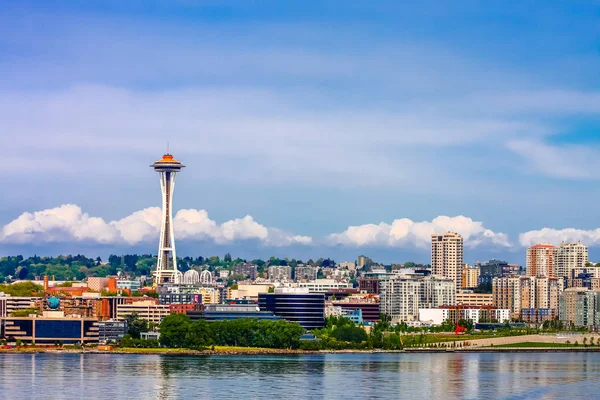 Seattle från havet — Stockfoto