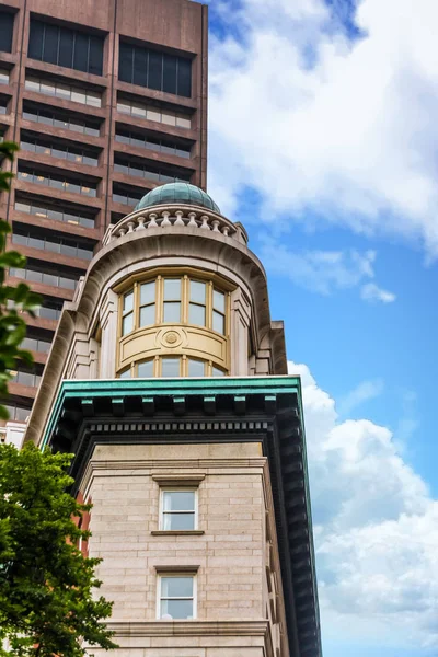 Классическая архитектура в Бостоне — стоковое фото