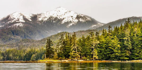Alaska Dağları'nın panoramik görünüm