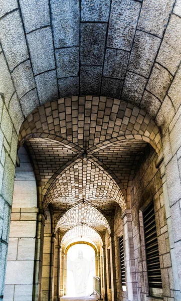 Luz no fim do túnel — Fotografia de Stock