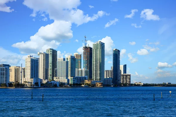 Torres de Miami em Blue Bay — Fotografia de Stock