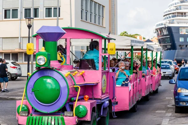 Curacao pembe Tren — Stok fotoğraf