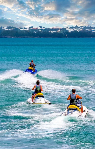 Jet Skiers in Bermuda — Stock Photo, Image