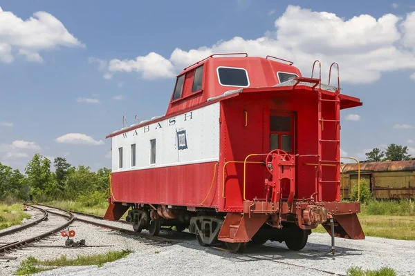 The Wabash Caboose — Stock Photo, Image