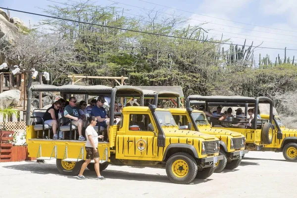 Abierto Jeep Tours en Aruba —  Fotos de Stock