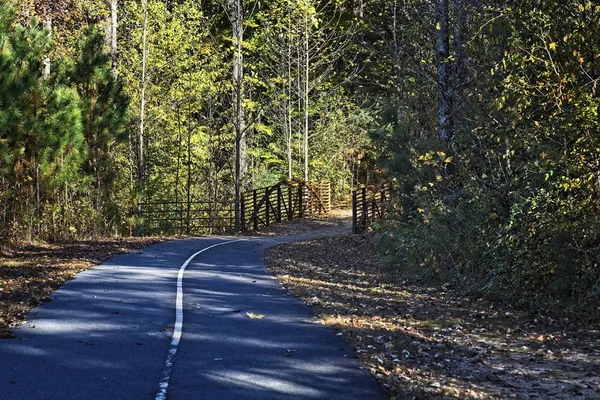 Camino al puente — Foto de Stock