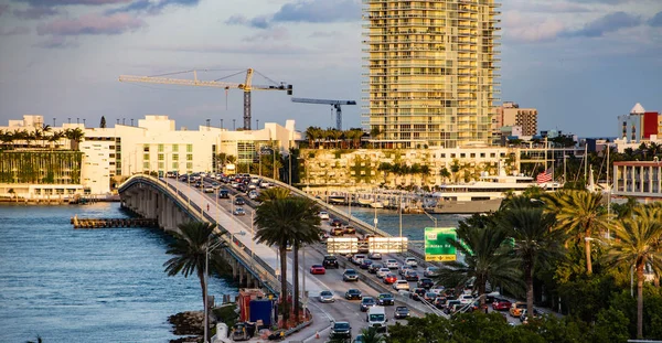 Strandbau in Miami — Stockfoto