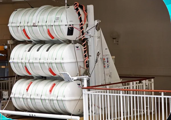 Emergency Rations on Ship — Stock Photo, Image