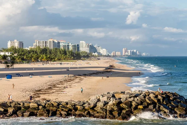 Spiaggia di Fort Lauderdale — Foto Stock