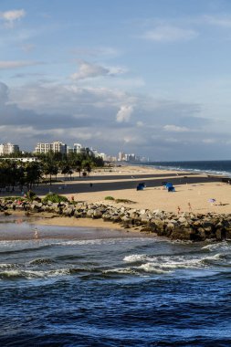 Fort Lauderdale Beach gün batımında