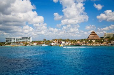 Otel ve barlarda Cozumel