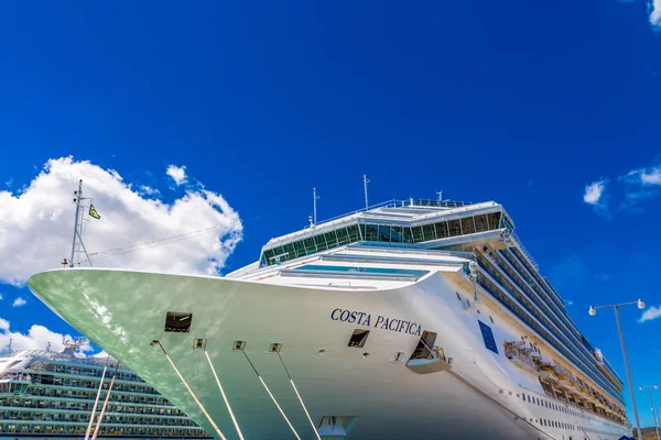 Costa Pacifica at Dock — Stock Photo, Image