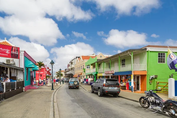 Een straat van het Bonaire — Stockfoto