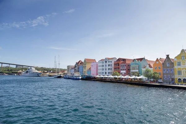 Cafes and Shops in Curacao — Zdjęcie stockowe