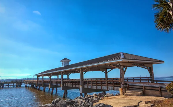 Saint Simons Pier — Stockfoto