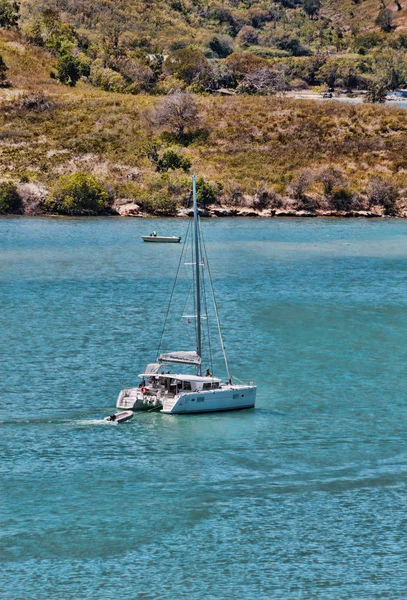 Catamaran in Antigua — Stock Photo, Image