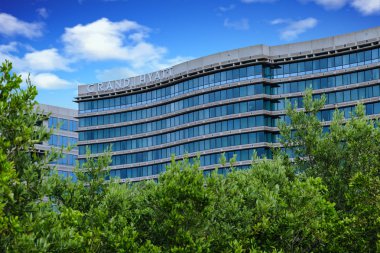 Tampa, Florida - 24 Şubat 2016: ile 2 hava alanları, 100 mil plajları, kruvaziyer liman ve birçok konumlar, Tampa, St Pete, Clearwater alan Florida'nın en popüler turistik bölgelerinden birinde olduğunu