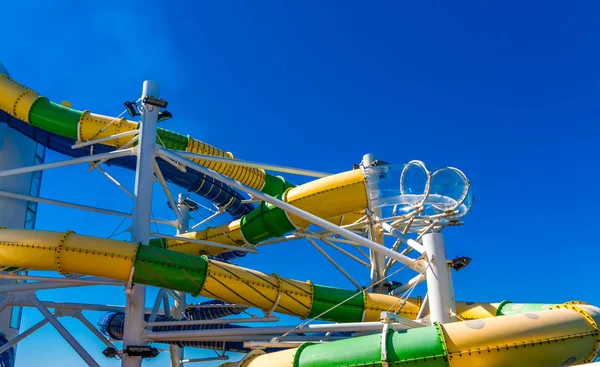 Colorful Water Slides — Stock Photo, Image