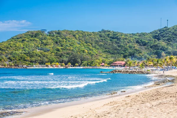 Pláž v Labadee Haiti — Stock fotografie